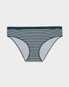 UltimateS Mid Rise Bikini - Deep Sea/White Stripe