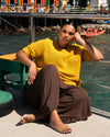 Rosie Pointelle Sweater Top - Goldenrod | Plus Size & Straight Size Women's Fashion | Universal Standard