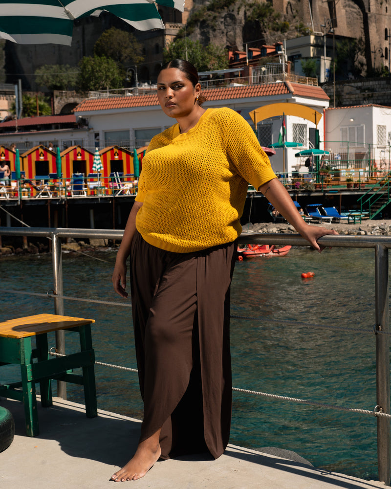 Rey Divine Jersey Pull-On Pants - Peppercorn | Plus Size & Straight Size Women's Fashion | Universal Standard