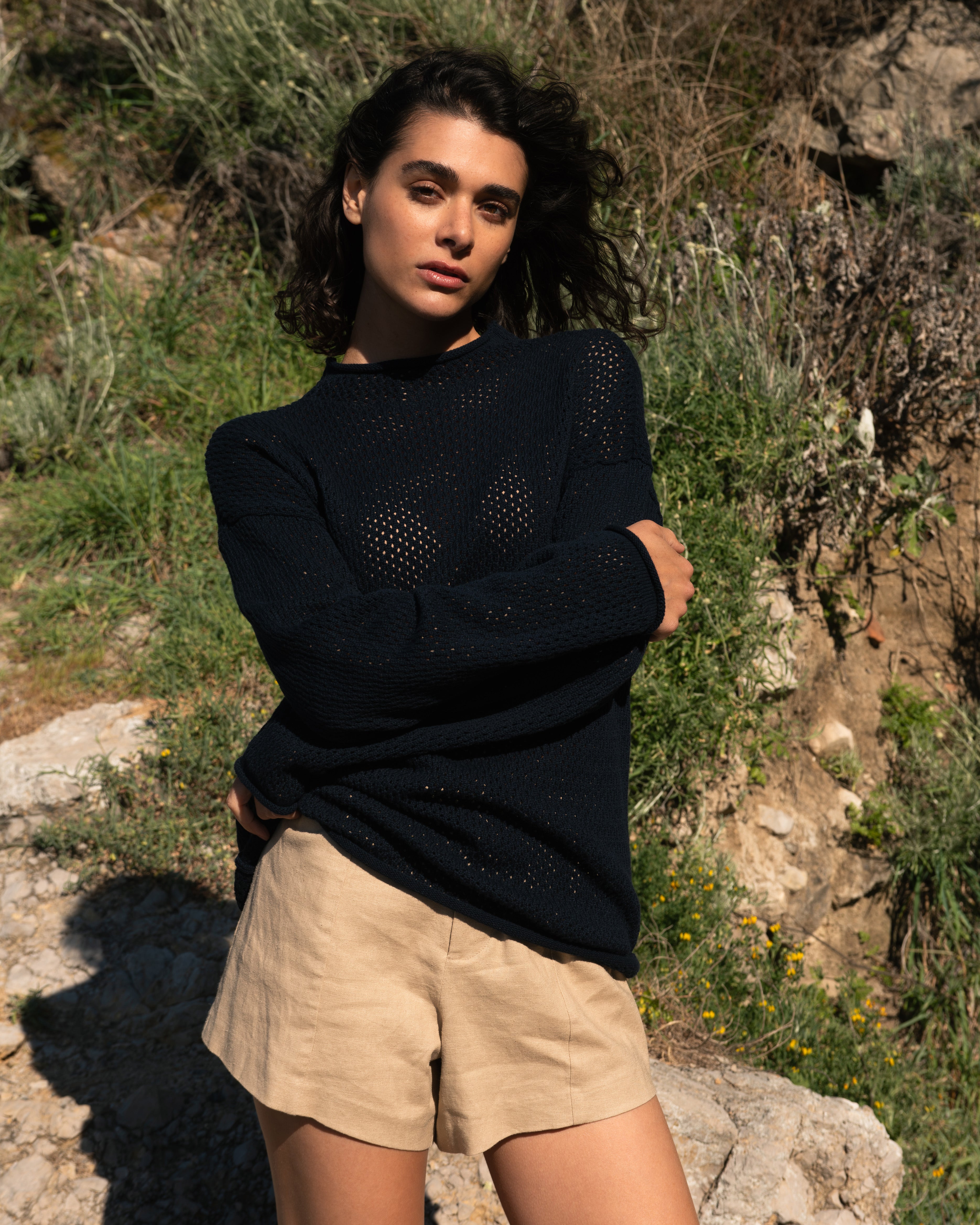 Coastal Linen Blend Shorts - Danish Coffee – Universal Standard