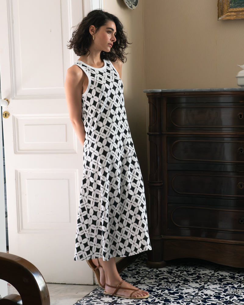Sardinia Tank Dress - Eclipse Print | Plus Size & Straight Size Women's Fashion | Universal Standard