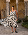 Sunshower Flowy Linen Dress - Vine Print | Plus Size & Straight Size Women's Fashion | Universal Standard