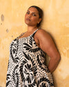 Sunshower Flowy Linen Dress - Vine Print | Plus Size & Straight Size Women's Fashion | Universal Standard
