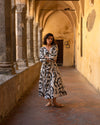 Sorrento Linen Midi Dress - Vine Print | Plus Size & Straight Size Women's Fashion | Universal Standard