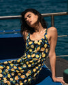 Cayo Cami Dress - Black Limoncello Print | Plus Size & Straight Size Women's Fashion | Universal Standard