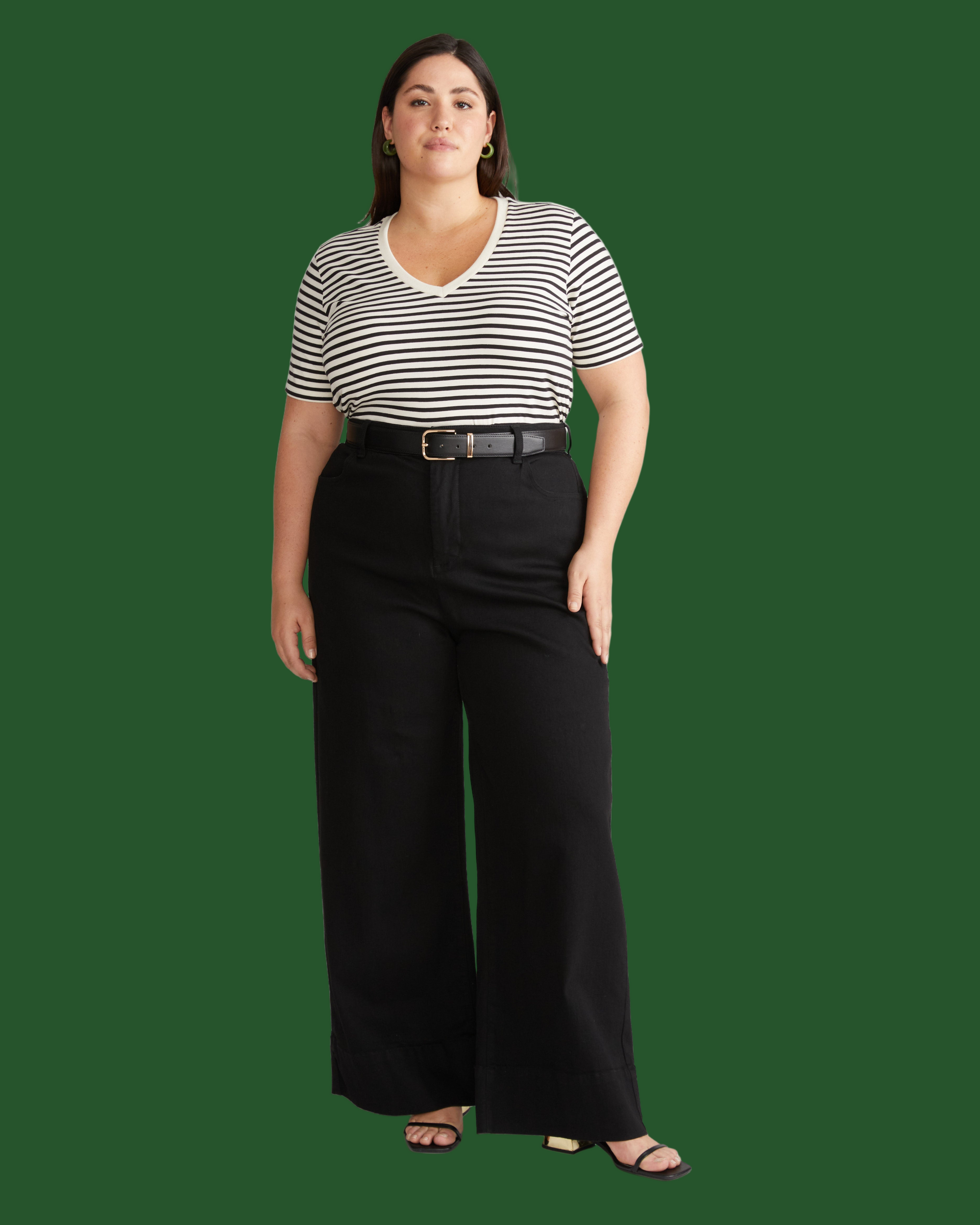 V Rex - Ecru/Black Stripe