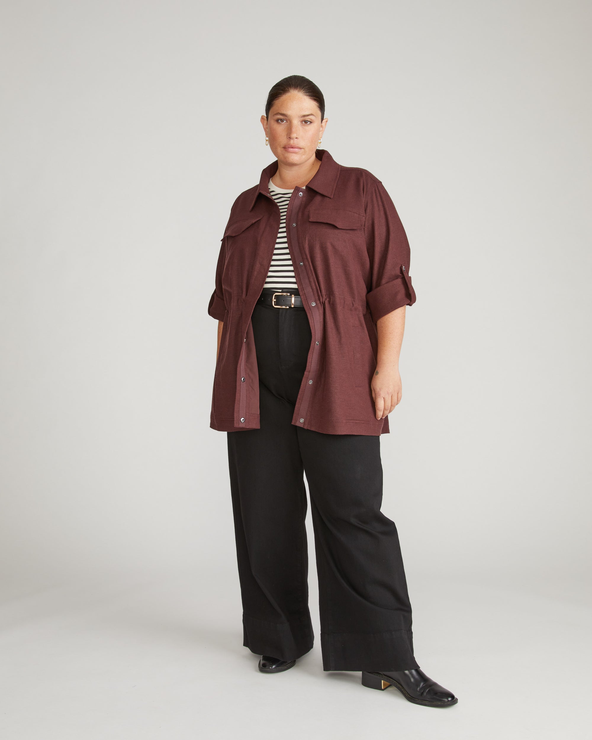 Vineyard Linen Jacket - Brulee