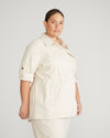 Vineyard Linen Jacket - Ecru