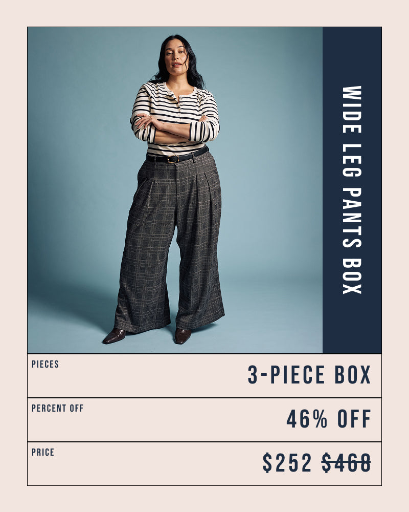 Wide Leg Pants Box