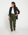 Audrey Relaxed Uniform Ponte Workpant - Kombu Green | Plus Size & Straight Size Women's Fashion | Universal Standard