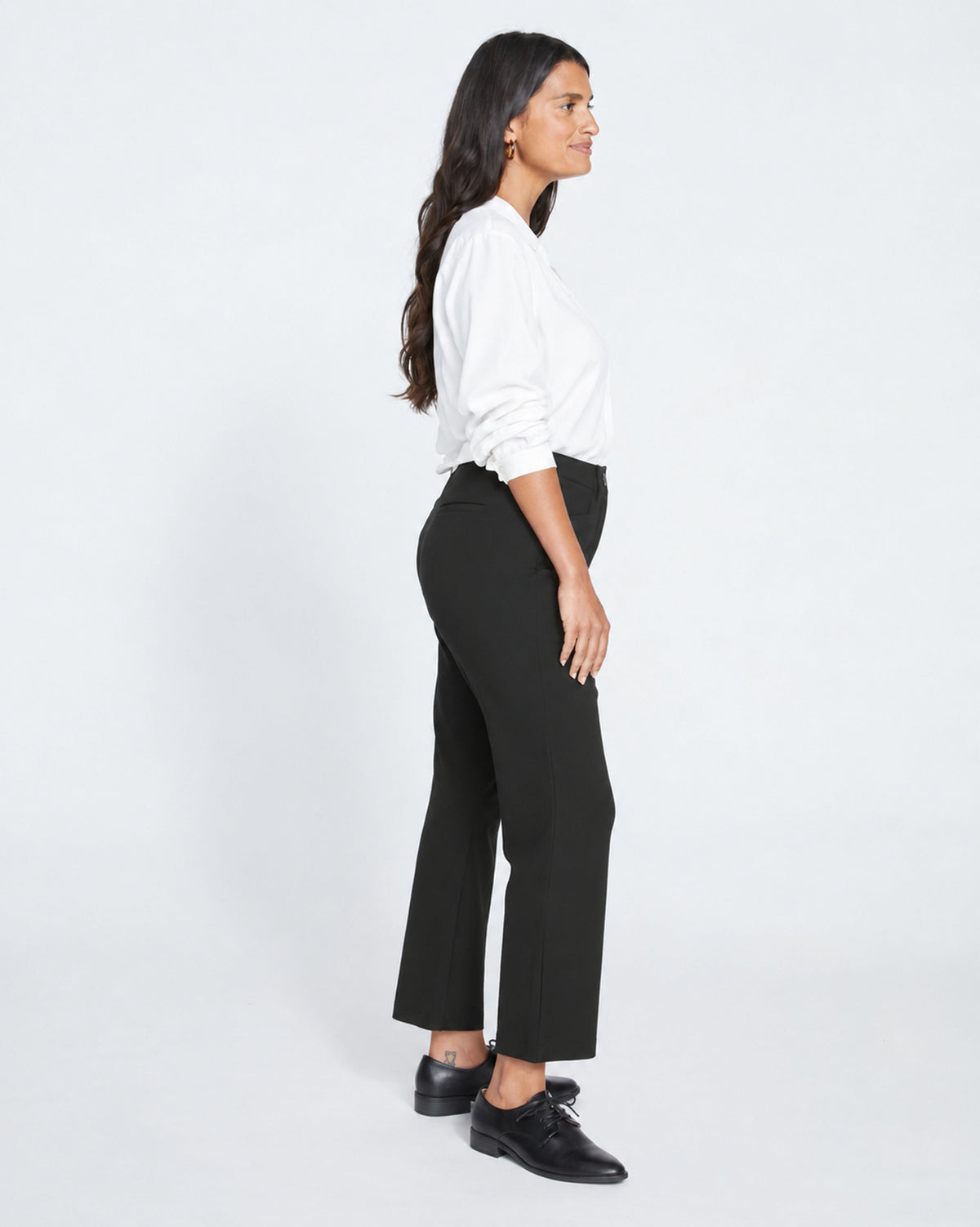 Cigarette Ponte Pants - Black | Plus Size & Straight Size Women's Fashion | Universal Standard