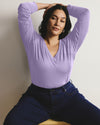 Long Sleeve V Rex - Purple Posey