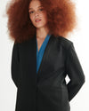 Lennox Collarless Ponte Blazer - Graphite | Plus Size & Straight Size Women's Fashion | Universal Standard