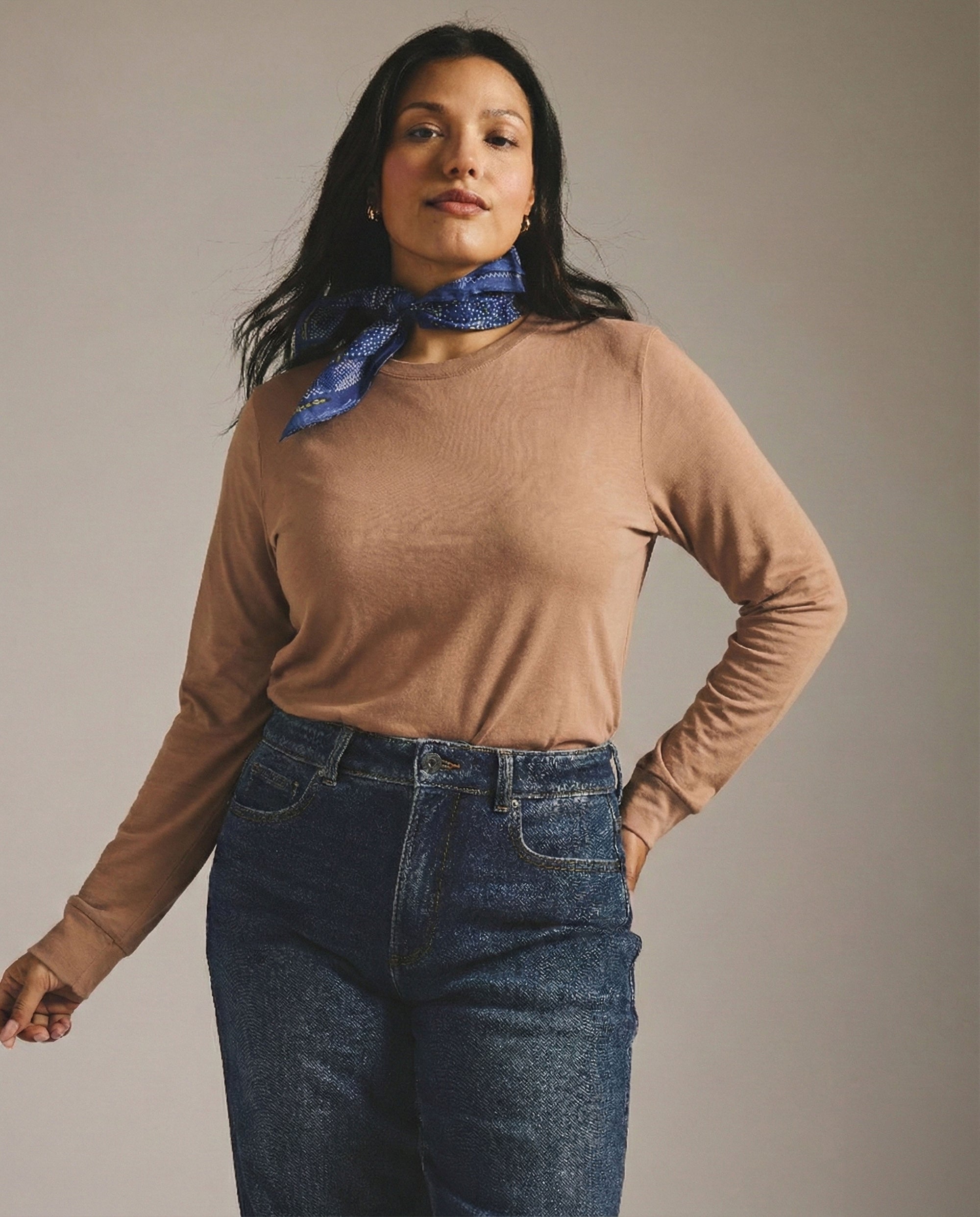 Long Sleeve Tee Rex - Allspice