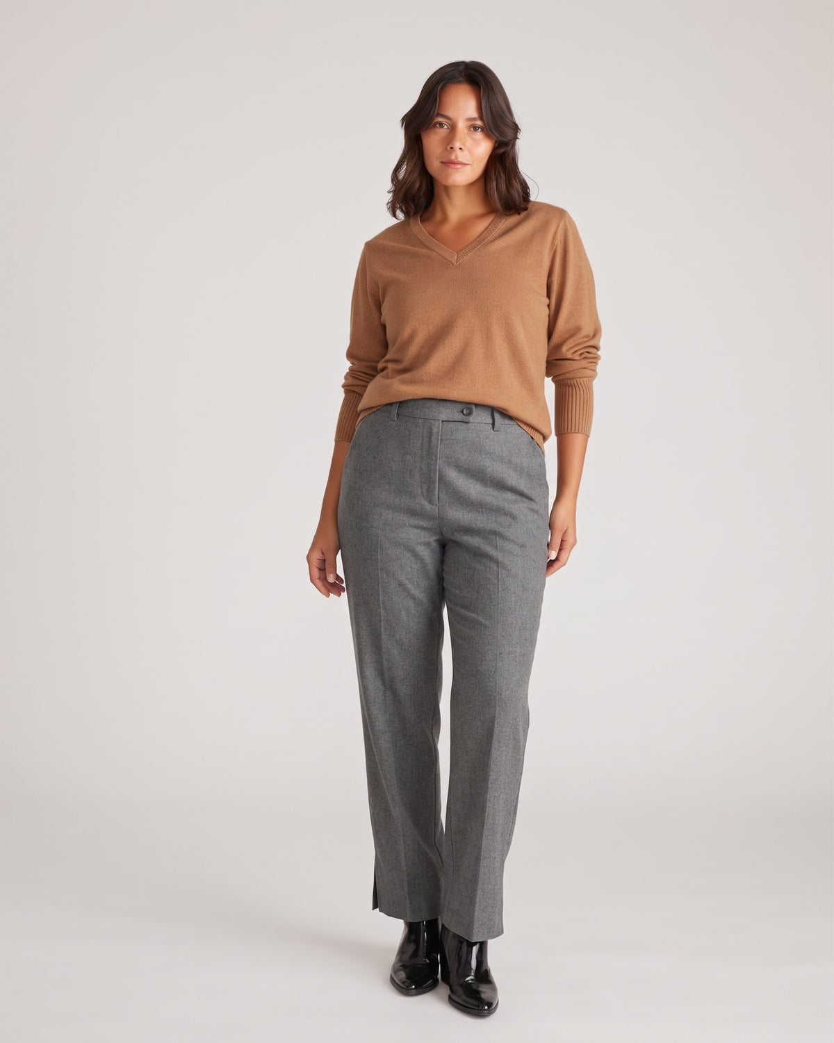 All Day Mercer Tapered Leg Pants - Gray Heather | Plus Size & Straight Size Women's Fashion | Universal Standard