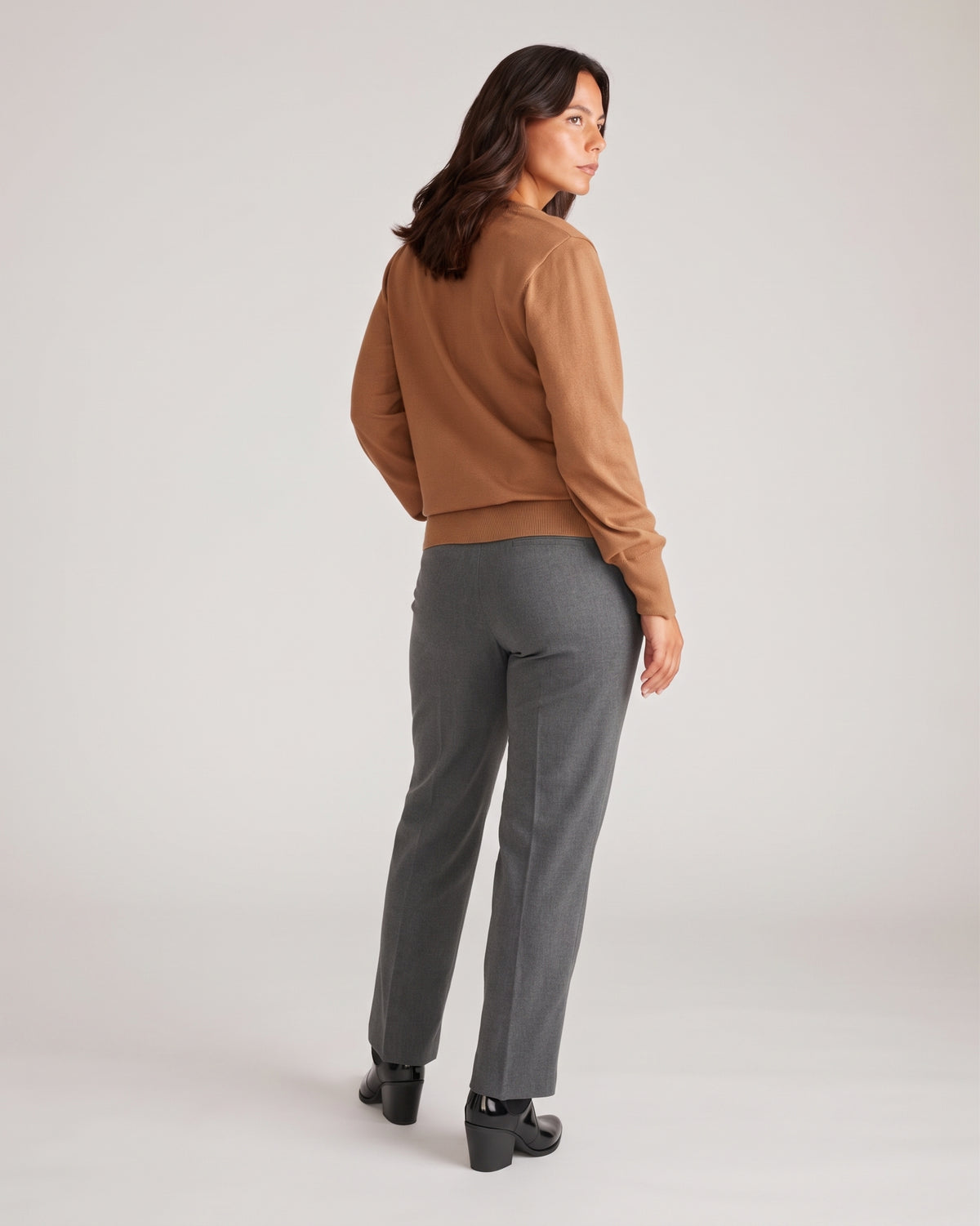 All Day Mercer Tapered Leg Pants - Gray Heather | Plus Size & Straight Size Women's Fashion | Universal Standard
