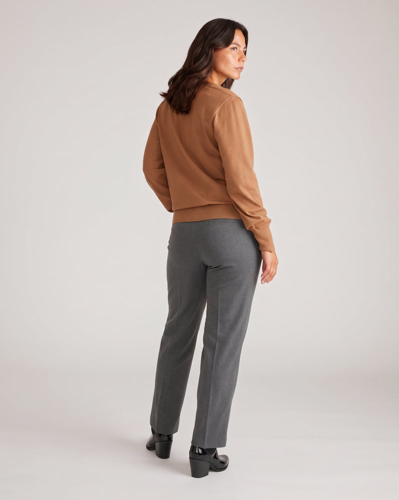 All Day Mercer Tapered Leg Pants - Gray Heather | Plus Size & Straight Size Women's Fashion | Universal Standard