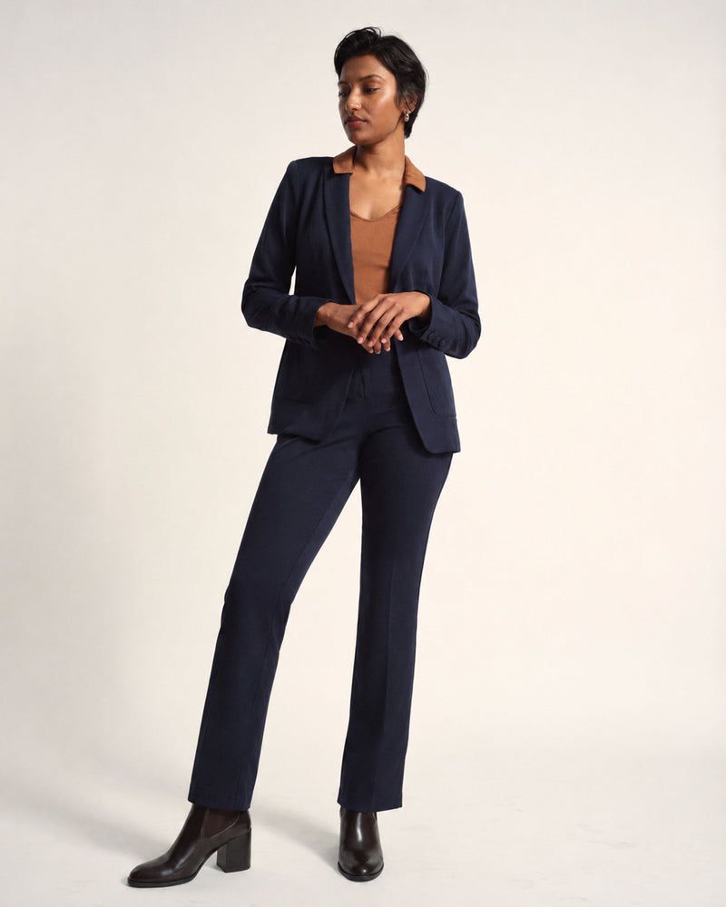 All Day Cigarette Pants - Navy | Plus Size & Straight Size Women's Fashion | Universal Standard