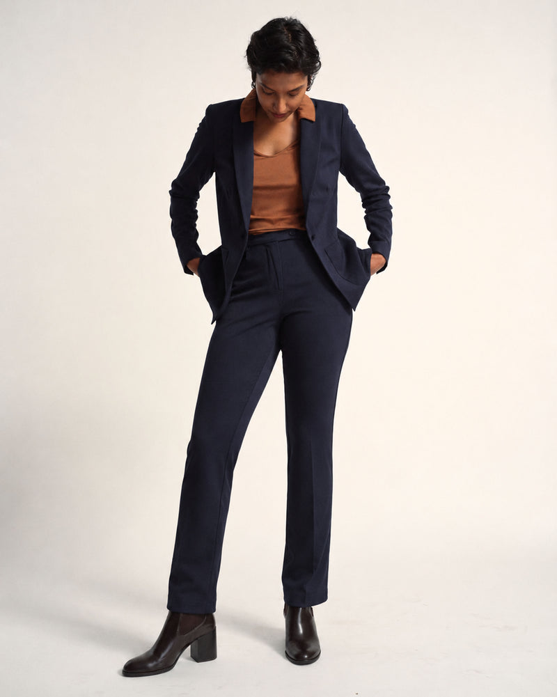 All Day Cigarette Pants - Navy | Plus Size & Straight Size Women's Fashion | Universal Standard
