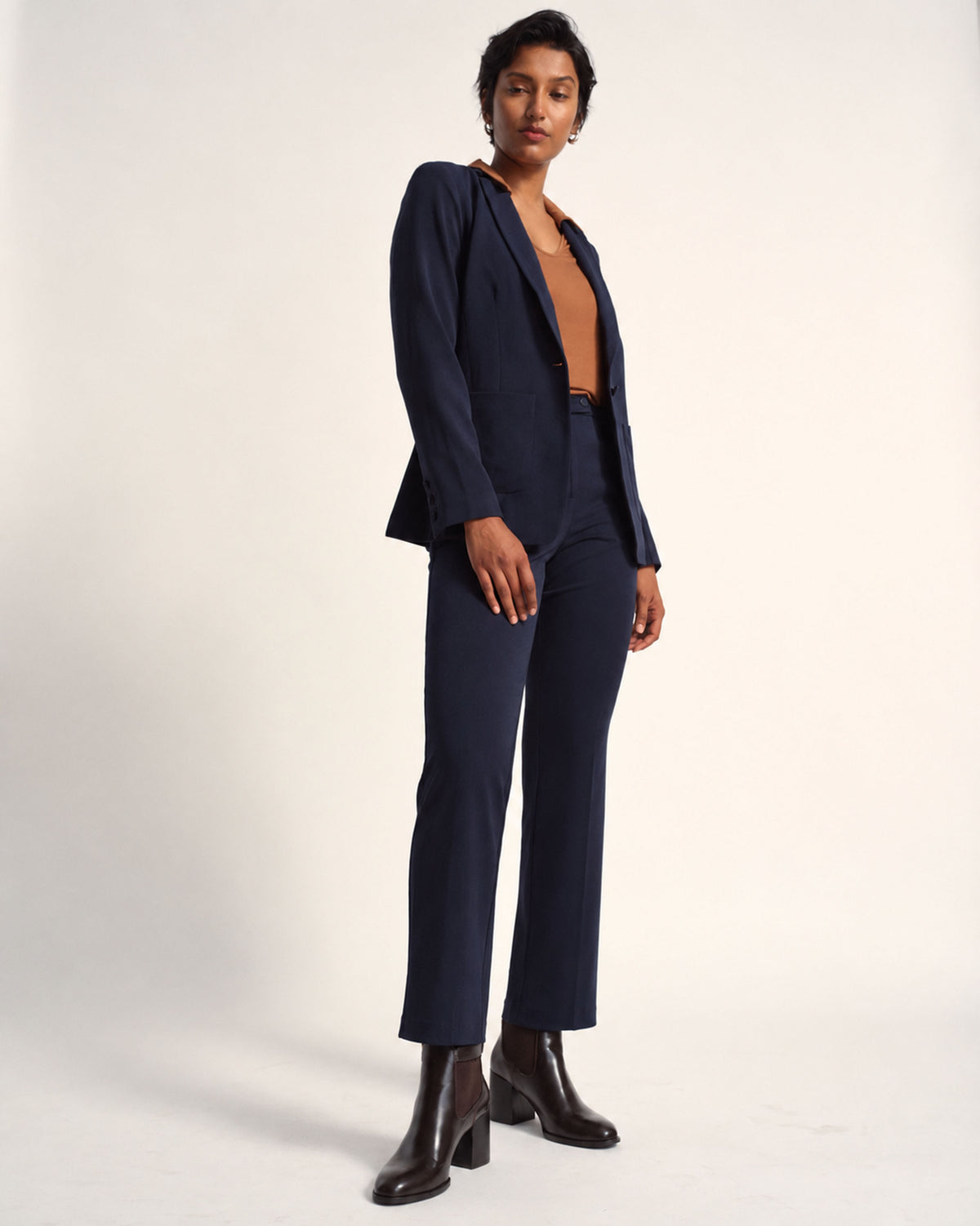 All Day Cigarette Pants - Navy | Plus Size & Straight Size Women's Fashion | Universal Standard