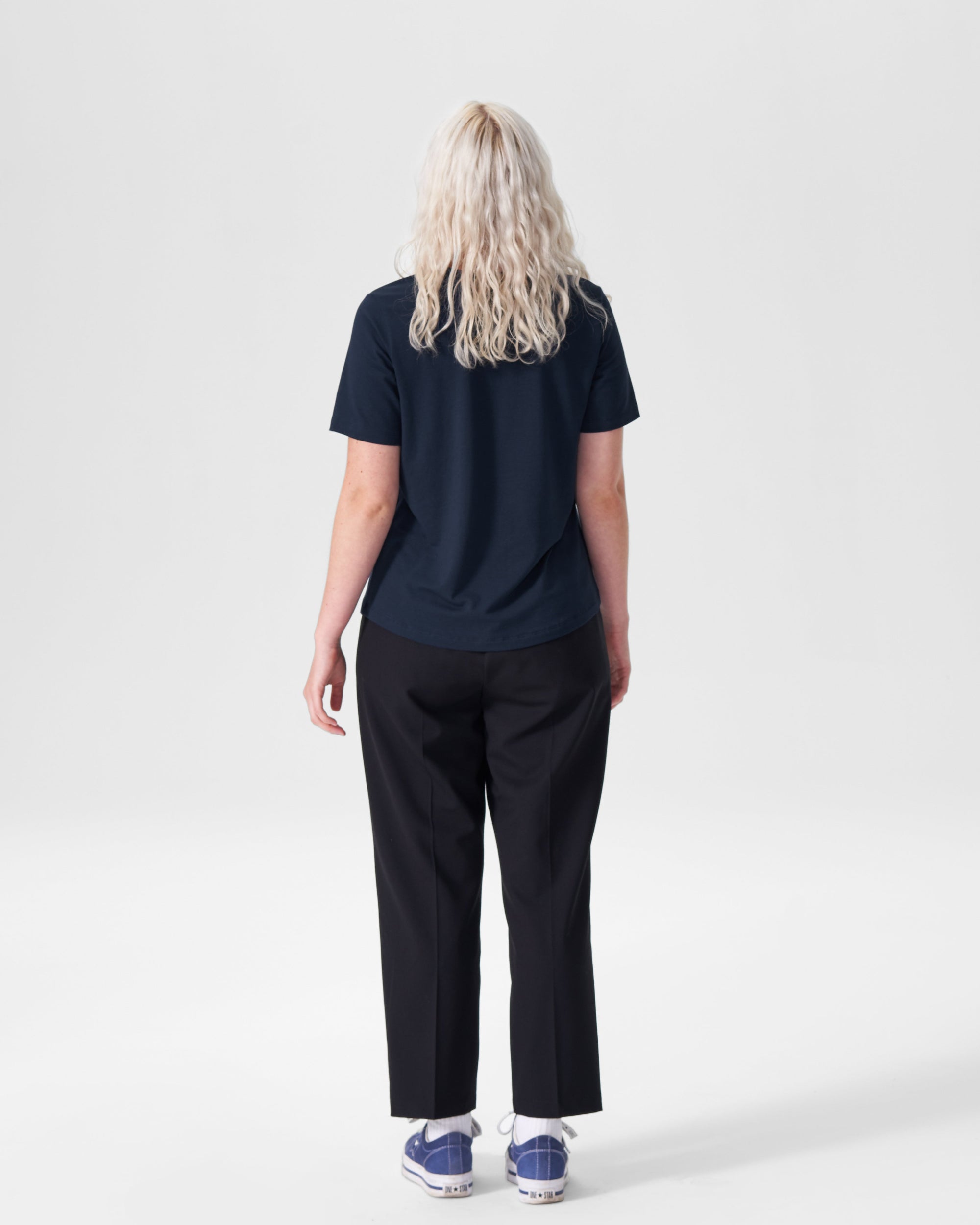 Signature Petite Tee Rex - Navy