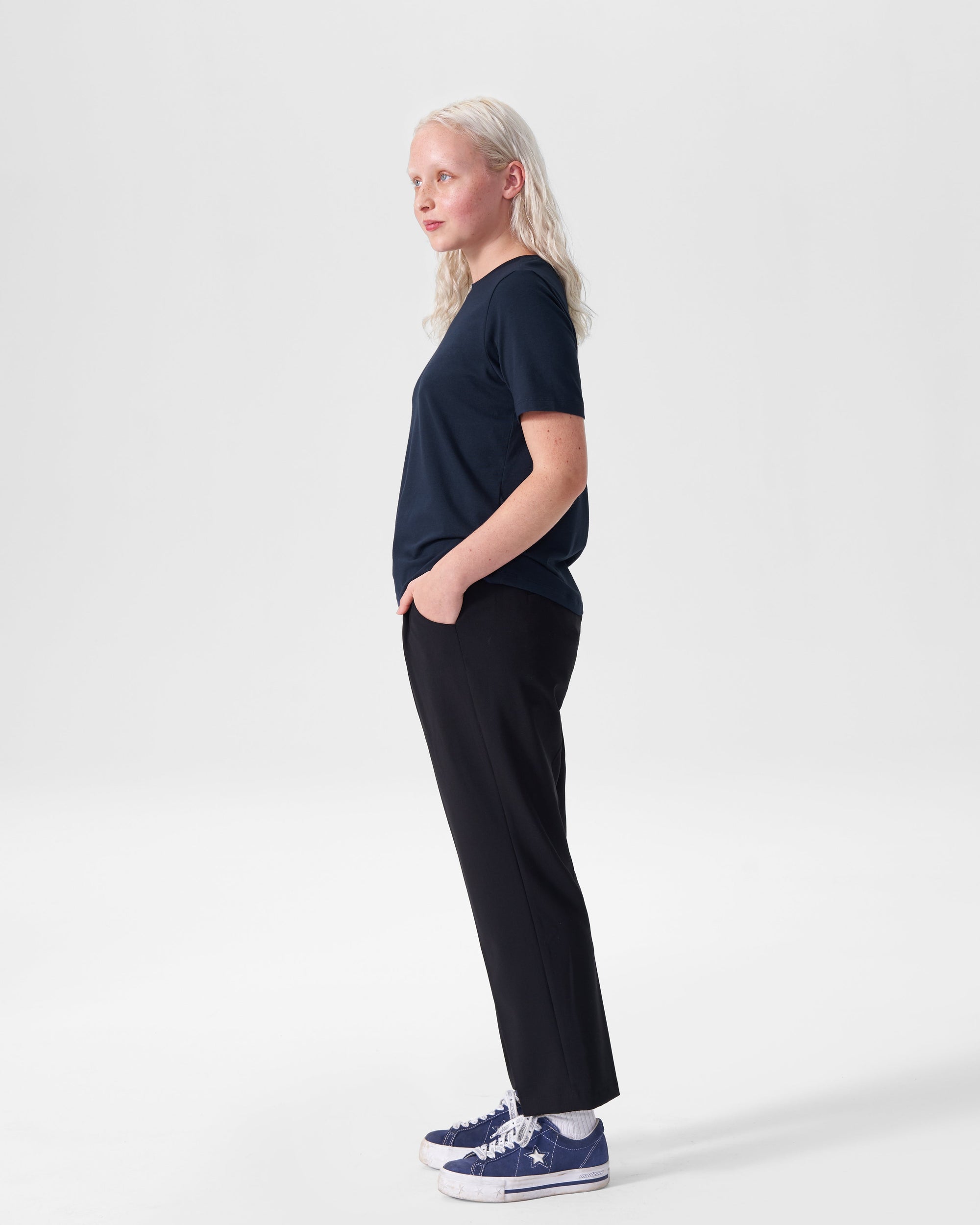 Signature Petite Tee Rex - Navy