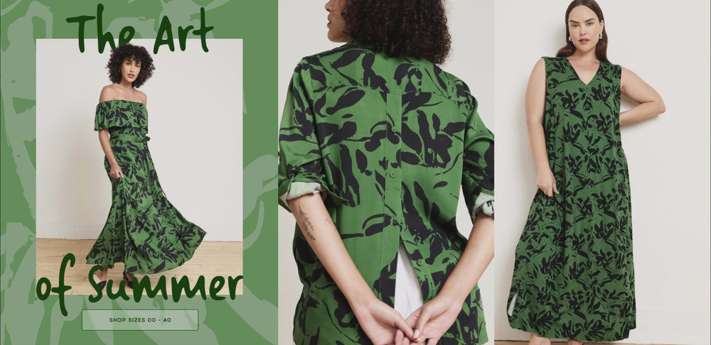 The art of summer - shop sizes 00 - 40