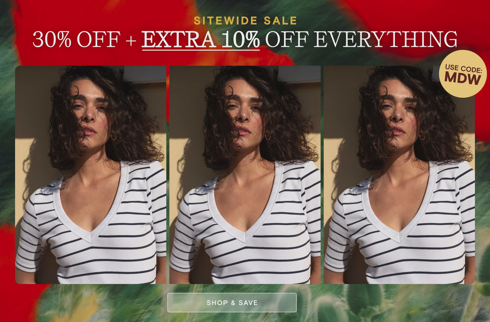 sitewide sale 30% off everything + EXTRA 10% off with code MDW sizes 00 - 40
