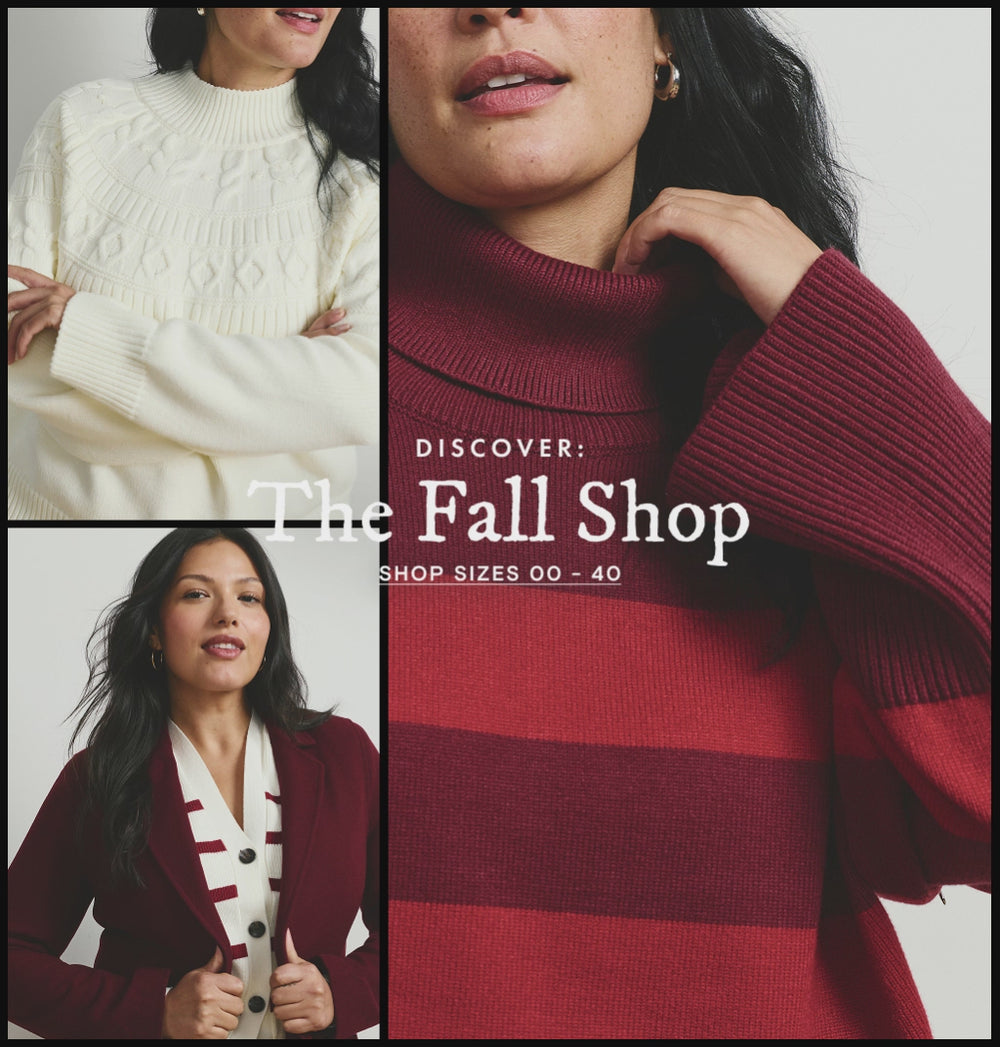 discover the fall shop shop sizes 00 - 40
