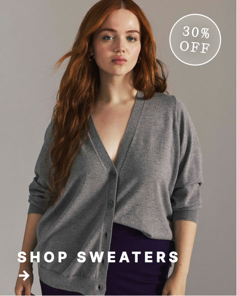 shop sweaters 30% off