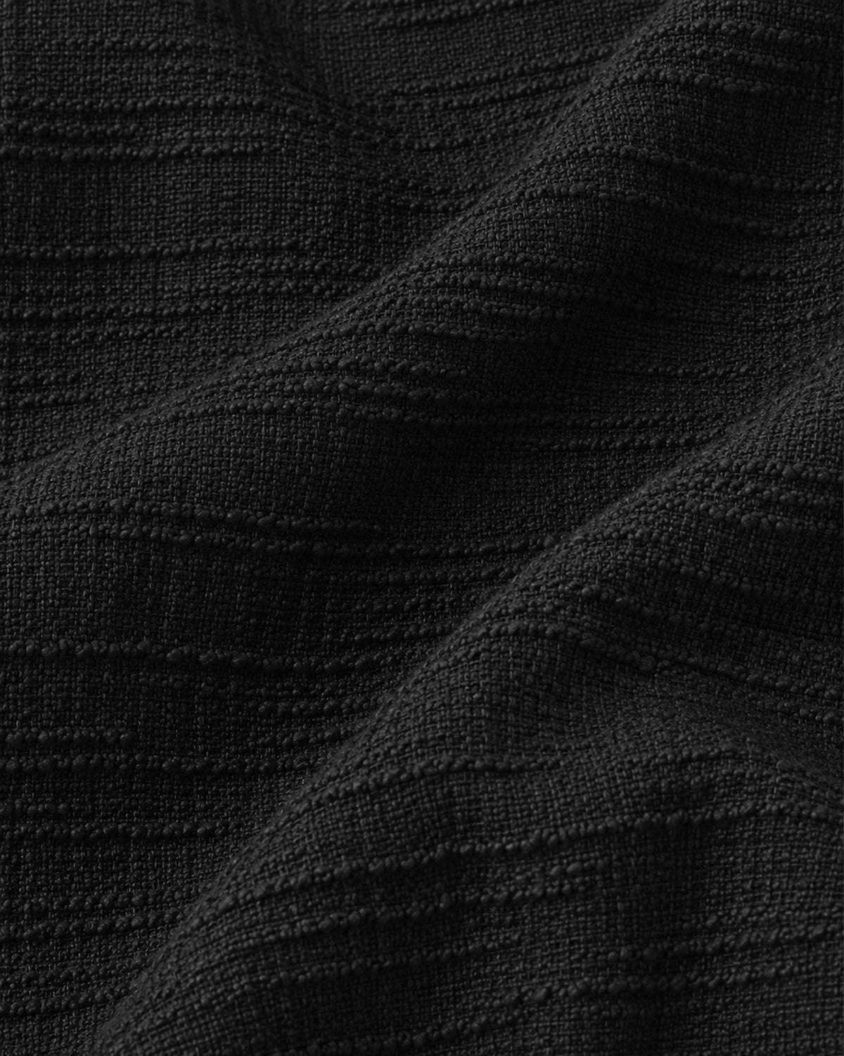 Statement Tailored Ponte Top - Black Tweed