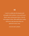 Ever Mothers Tee by Melissa Koby - White