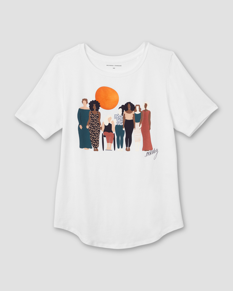 Ever Mothers Tee by Melissa Koby - White