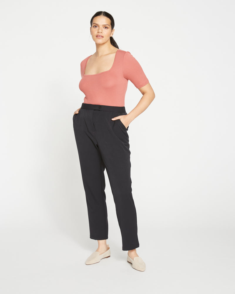 All Day Cigarette Pants - Black