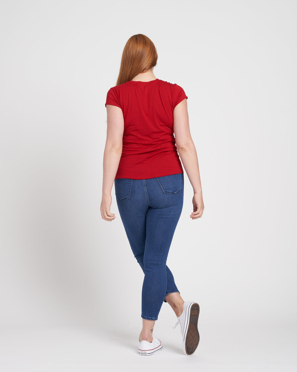 Ashley Cap Sleeve Tee - Sienna