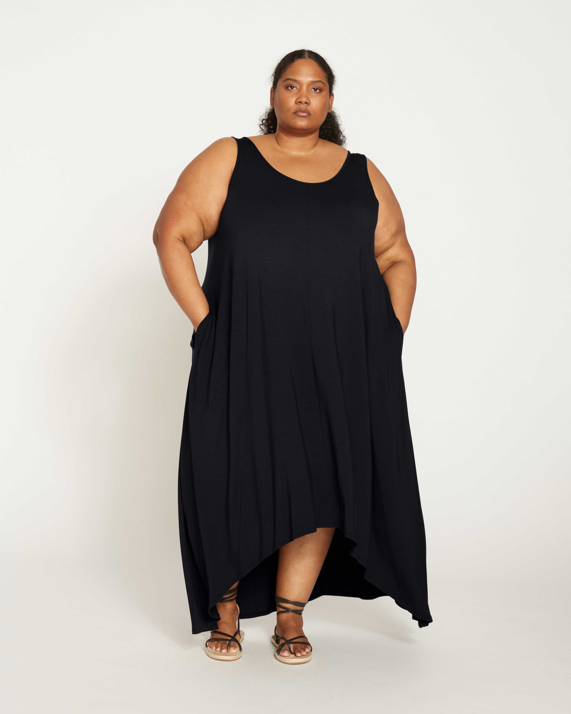 Athena Divine Jersey Dress - / Black- SizeXL - by Universal Standard Athena Divine Jersey Dress - / Black- SizeXL - by Universal Standard