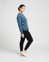 Peachy Terry Side Zip Pullover - Teal
