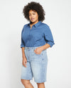 Bae Denim Shorts - New Wave Blue