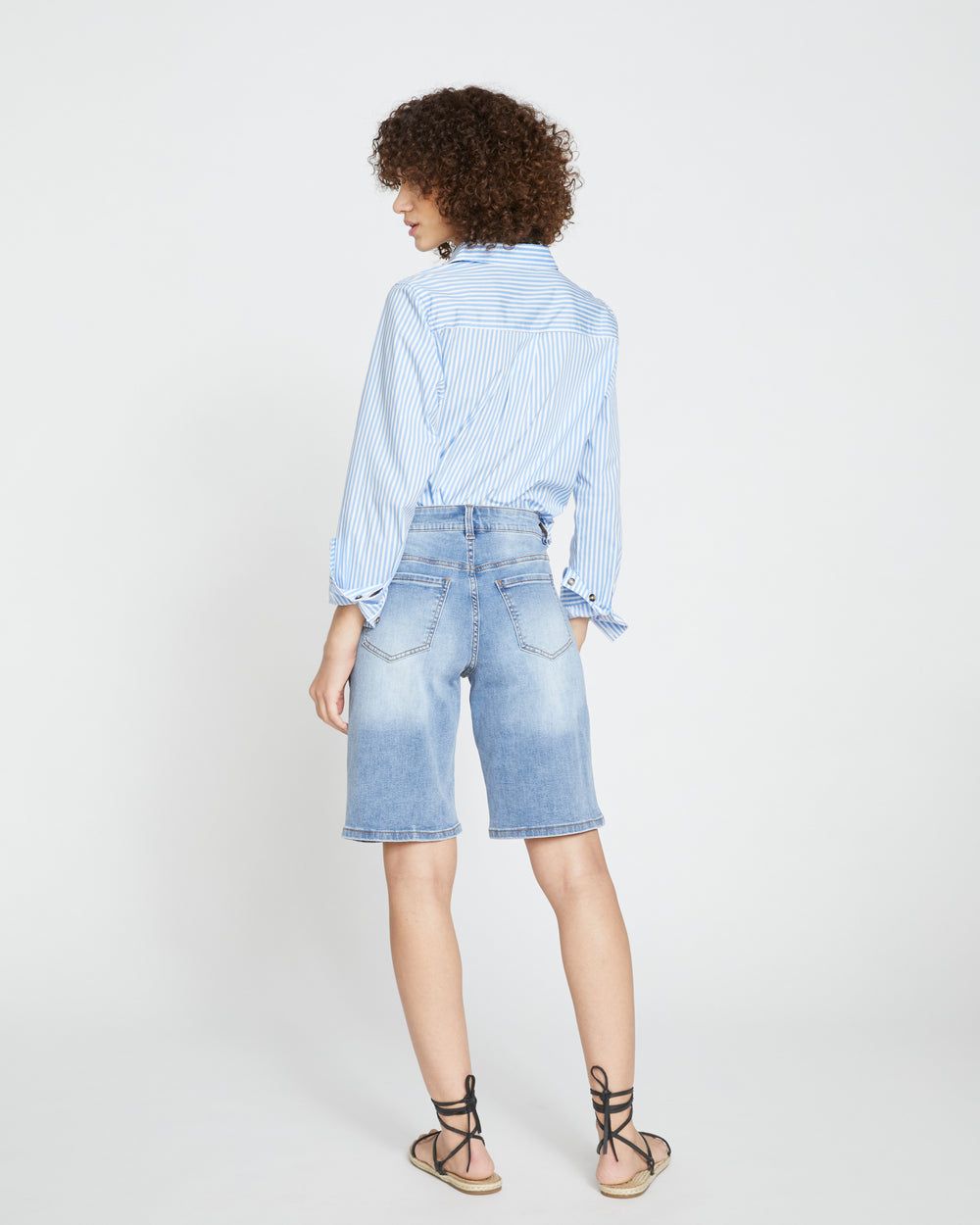 Bae Denim Shorts - New Wave Blue