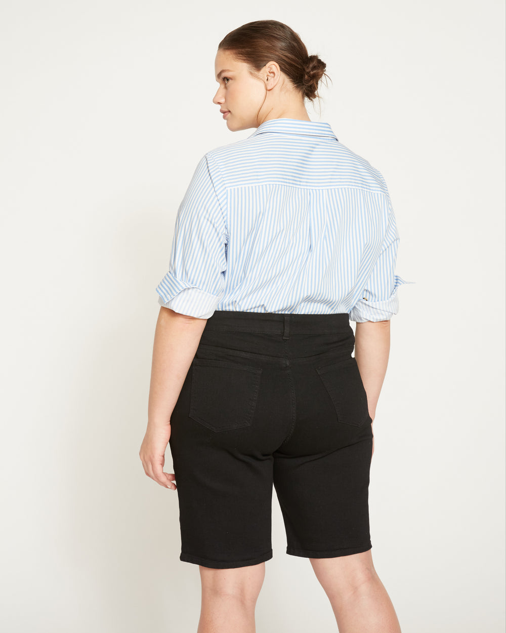 Bae Denim Shorts - Black