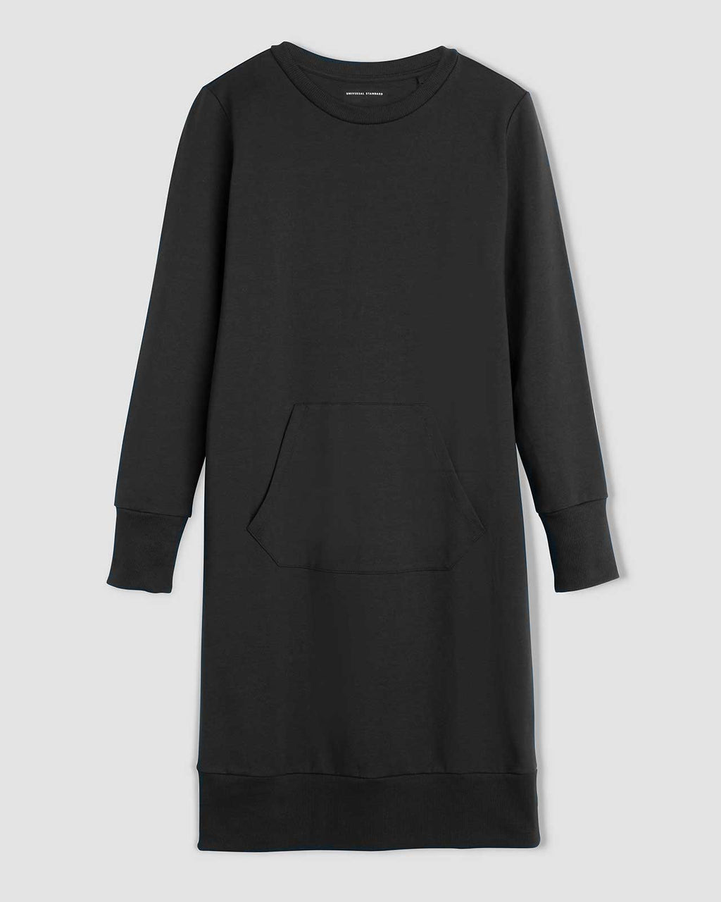 Universal Standard Plus Size Bree Sweatshirt Dress - Black