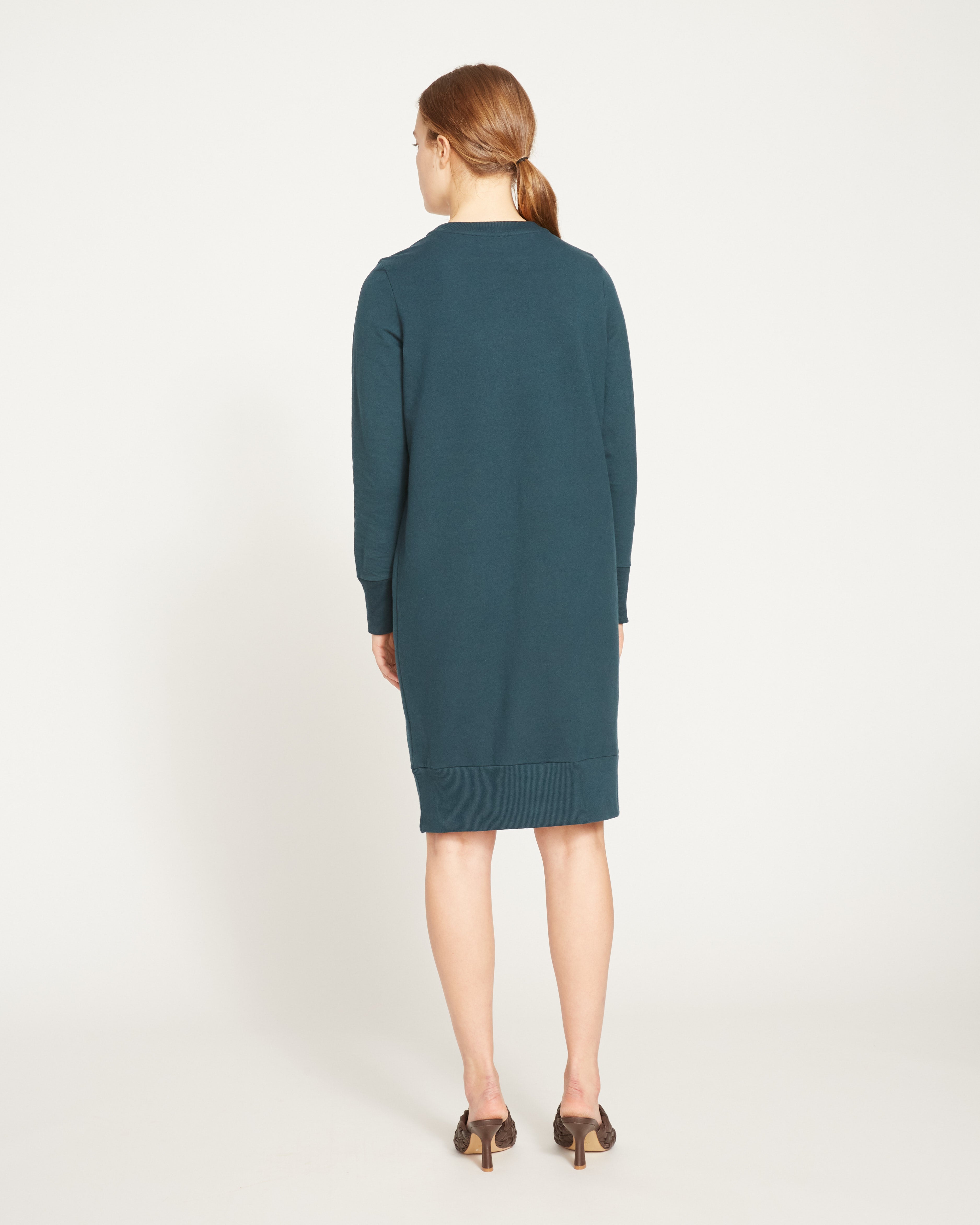 Bree Sweatshirt Dress - Deep Sea – Universal Standard