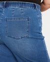 Carrie High Rise Wide Leg Jeans - True Blue