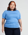 Foundation Short Sleeve Crew Neck Tee - Marina