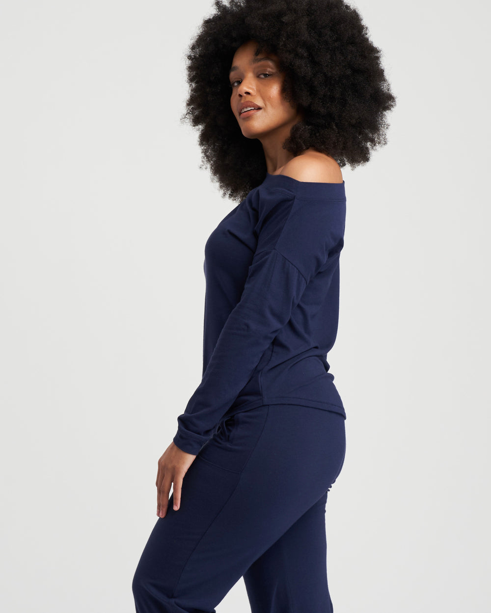 Dolci Top - Navy