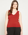 Double V Tank - Red