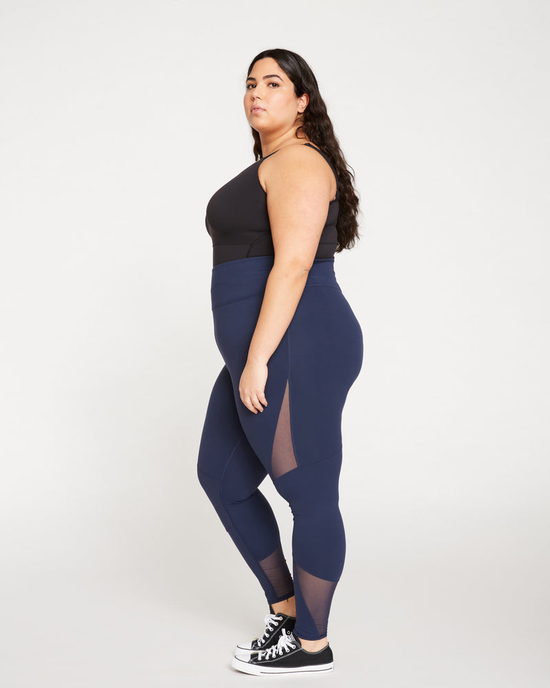 Danica Mesh Legging - Navy