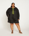 Dawn Linen Hi Low Tunic - Black