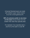 Dylan High Rise Tapered Jeans 29 Inch - Dark Indigo