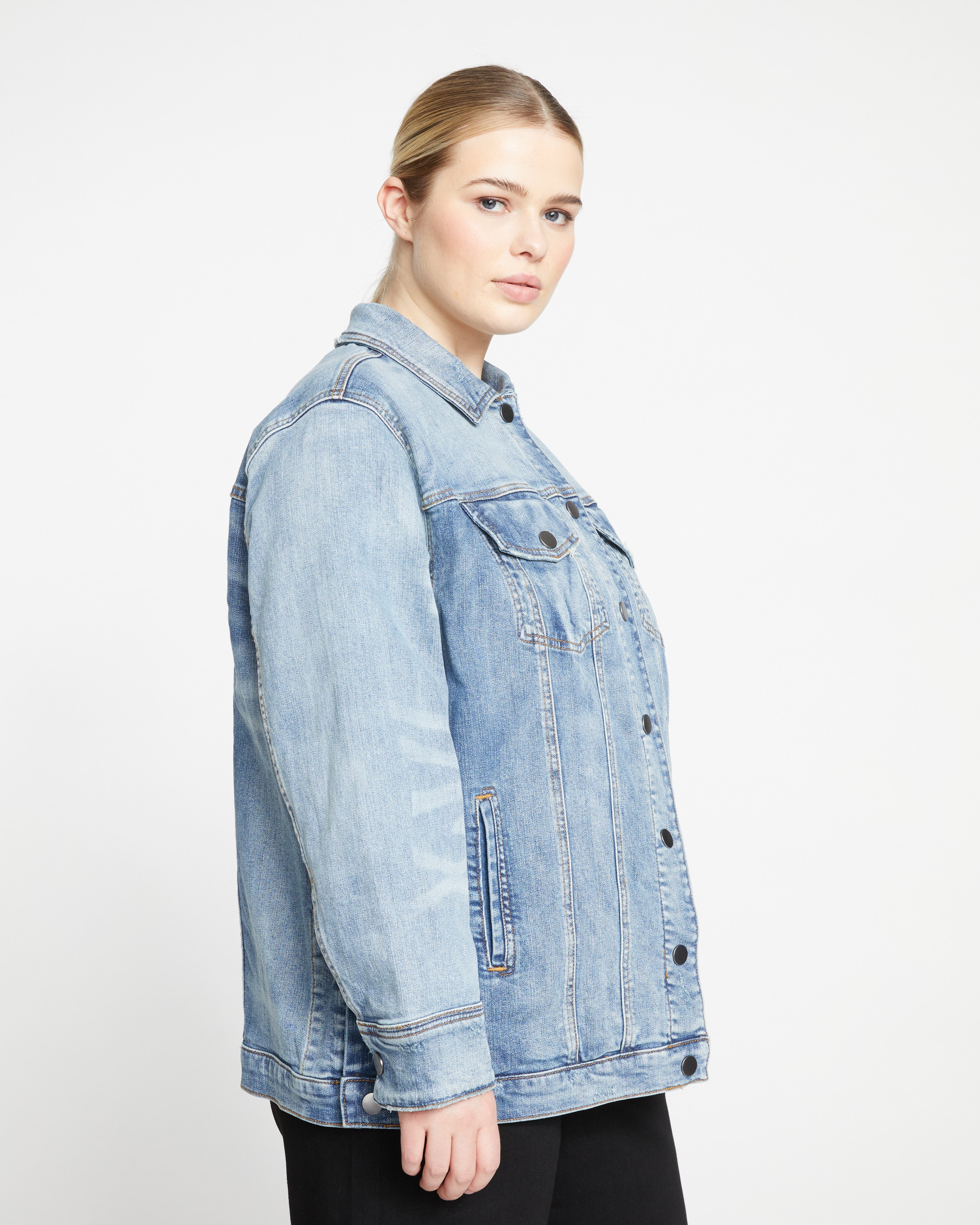 Denim Chore Jacket - Light Blue – Universal Standard